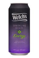 Welch's Sparkling Soda: Welchs-16oz-SparklingEnergy-Grape-Front