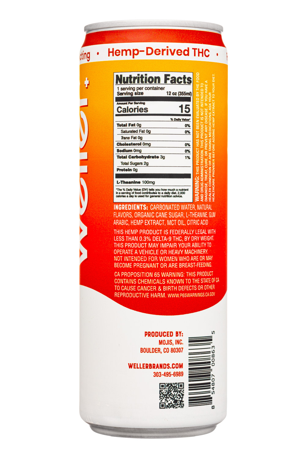 Weller +: Weller-12oz-2023-THC-TropicalPeach-Facts