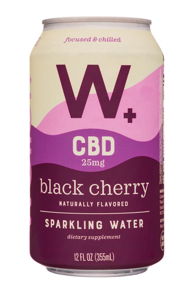 Weller +: Weller-12oz-CBDSparklingWater-BlackCherry-Front