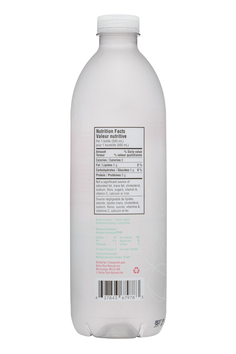 Welo Alkaline: Welo-500ml-AlkalineSpringWater-Facts