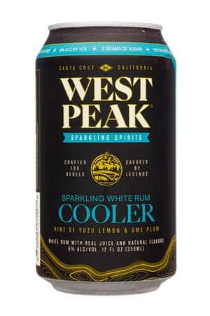 West Peak Sparkling Spirits: WestPeak-12oz-2024-SparklingSpirits-Cooler