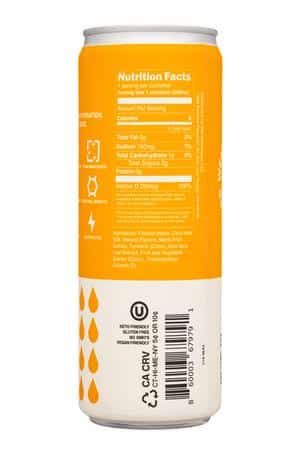 Wet Hydration: WetHydration-12oz-2023-PeachPineAloeVera-Facs