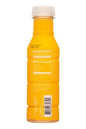 Wet Hydration: WetHydration-12oz-2022-PeachPineappleAloeVera-Facts