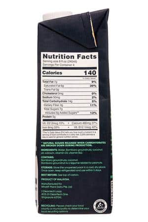 WhatIF Foods: WhatIFFoods-34oz-2023-BAMnutMilk-Barista-Facts