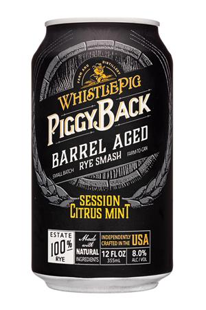 Whistle Pig Whiskey: Whistlepig-12oz-2022-RyeSmash-SessionCitrusMint