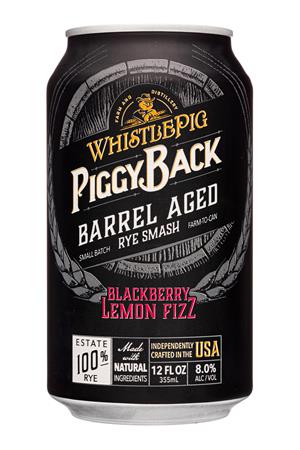 Whistle Pig Whiskey: Whistlepig-12oz-2022-RyeSmash-BlackberryLemonFizz