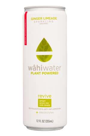 WâhiWater: WahiWater-12oz-2022-Sparkling-GingerLimeade-Front