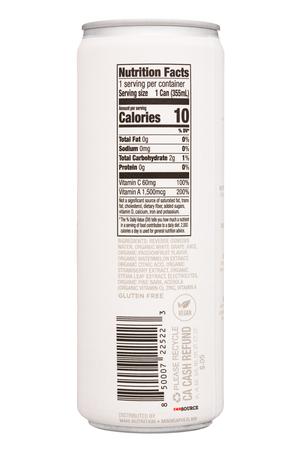 WâhiWater: WahiWater-12oz-2022-Sparkling-Passionfruit-Facts