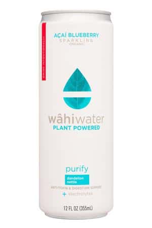 WâhiWater: WahiWater-12oz-2022-Sparkling-AcaiBlueb-Front
