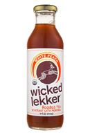 Wicked Lekker: WickedLekker-RooibosTea-14oz-WhitePeach-Front