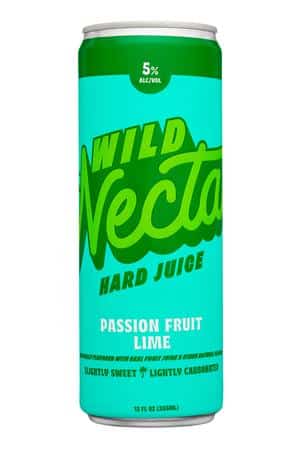 Wild Nectar: WildNectar-12oz-2023-HardJuice-PassionLime-Front