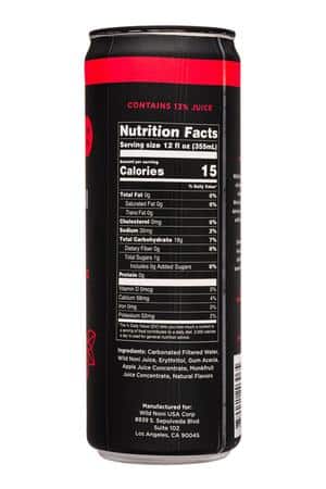 Wild Noni: WildNoni-12oz-2024-Sparkling-MixedBerry-Facts