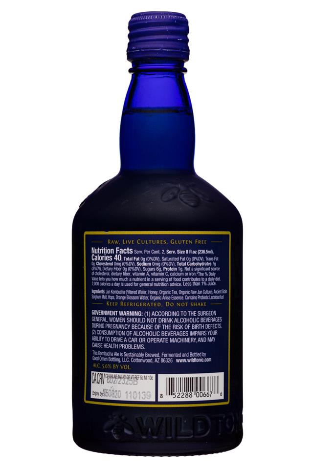 Wild Tonic: WildTonics-16oz-JunBuch-HoppyBuzz-Facts