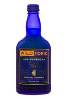 Wild Tonic: WildTonic-JunKombucha-16oz-TropicalTurmeric-Front