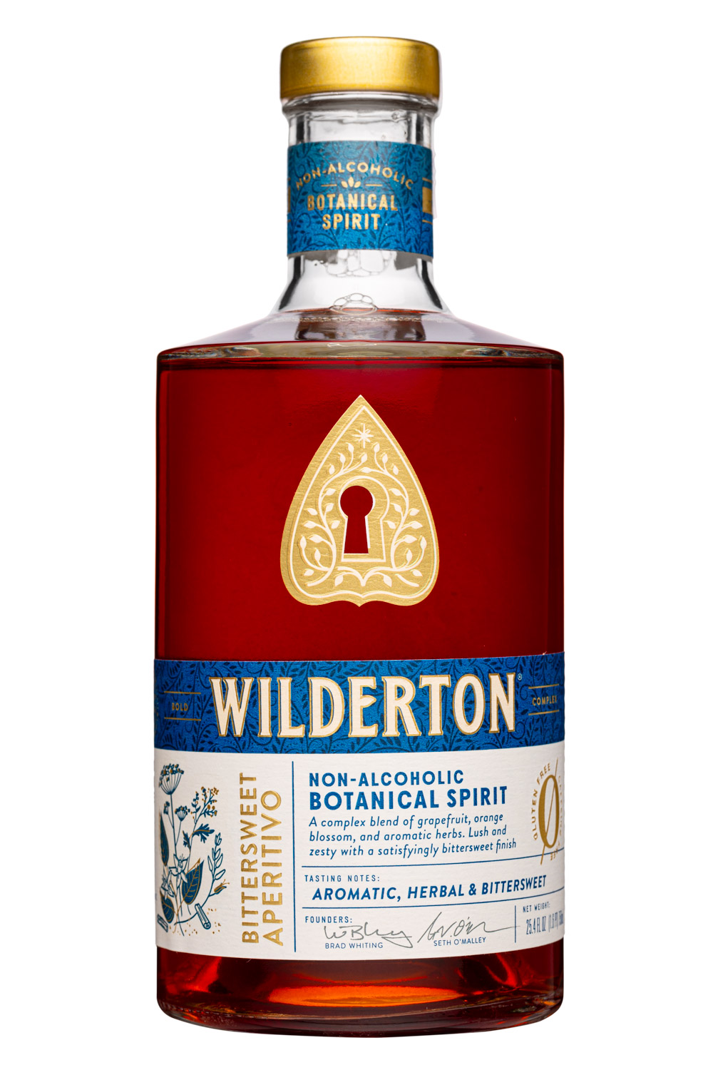 Wilderton: Wilderton-25oz-2023-NABotanicalSpirit-BittersweetAperitivo-Front