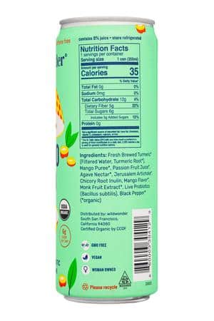 Wildwonder: Wildwonder-12oz-2023-Biotic-MangoGold-Facts