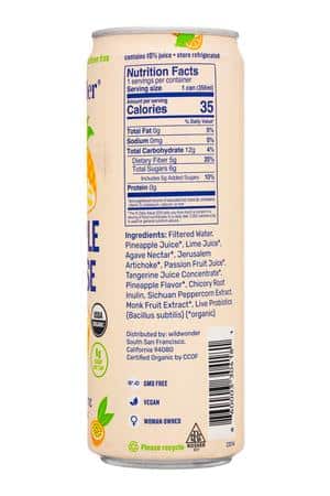 Wildwonder: Wildwonder-12oz-2023-Biotic-PineappleParadise-Facts