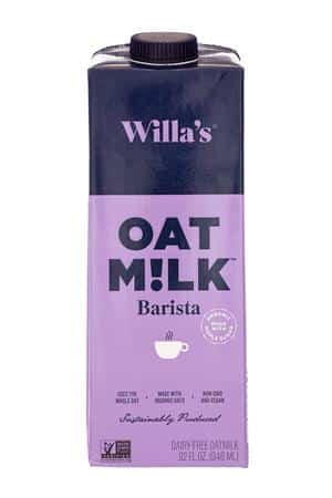 Willa's Kitchen: Willas-32oz-2023-OatMilk-Barista-Front