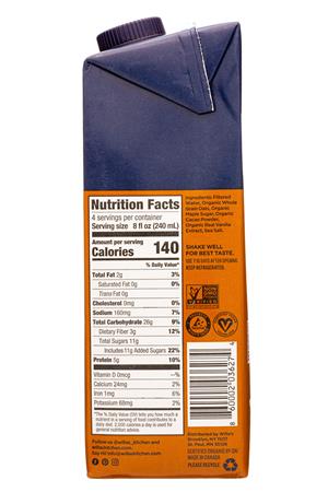 Willa's Kitchen: Willas-32oz-2021-Raaka-OatMilk-DarkChoc-Facts