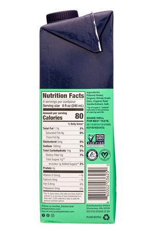Willa's Kitchen: Willas-32oz-2022-OatMilk-Original-Facts