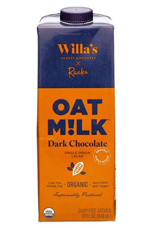 Willa's Kitchen: Willas-32oz-2021-Raaka-OatMilk-DarkChoc-Front