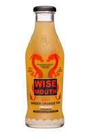 Wise Mouth: WiseMouth-16oz-GingerOrangeTea-Front