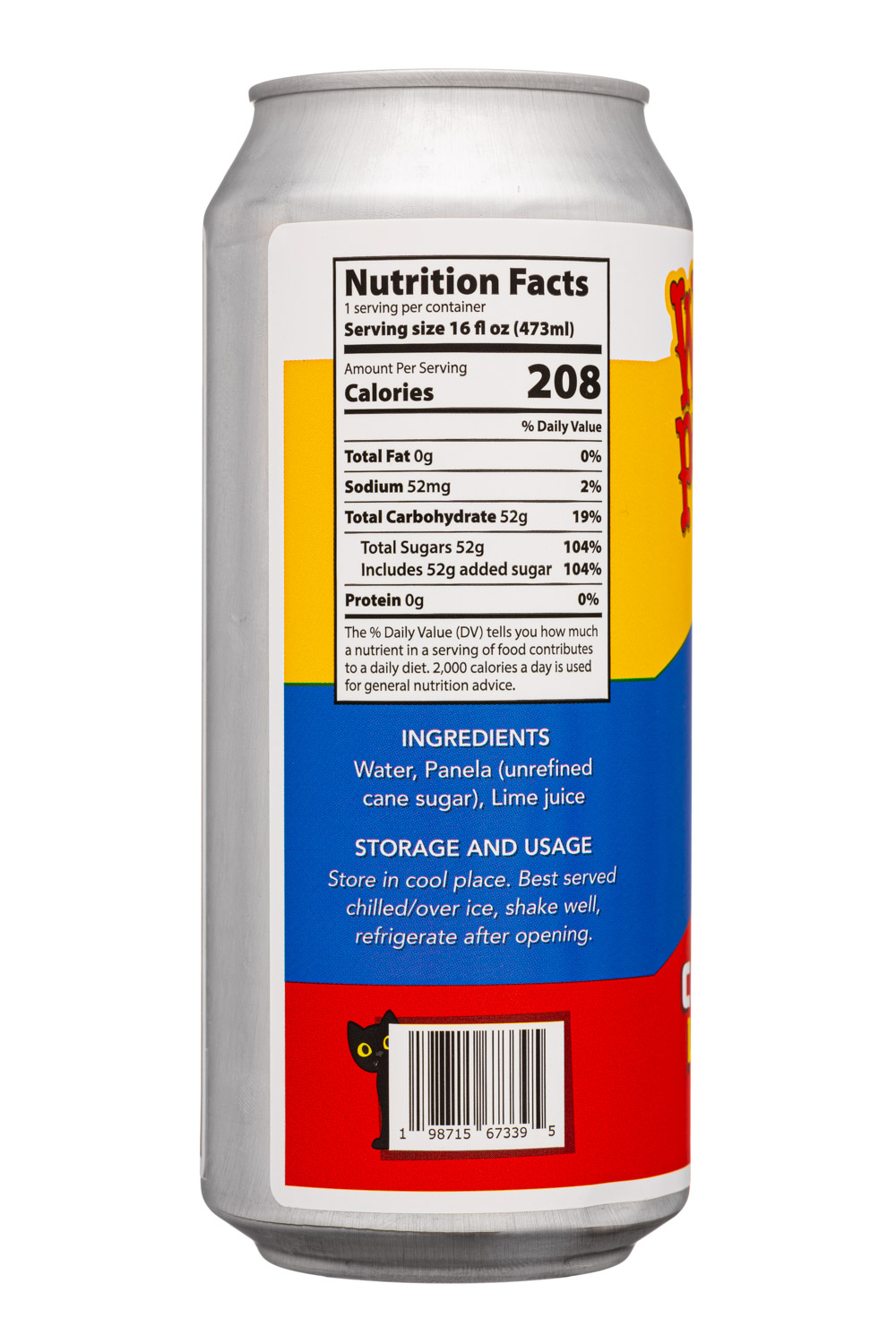Wolf Pussy's: WolfPussys-16oz-2025-ColombianLemonade-Facts