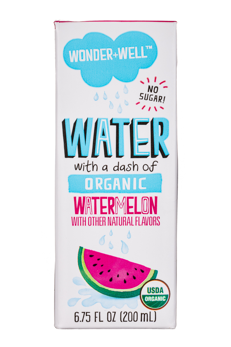 Wonder + Well: WonderWell-7oz-Water-Watermelon-Front