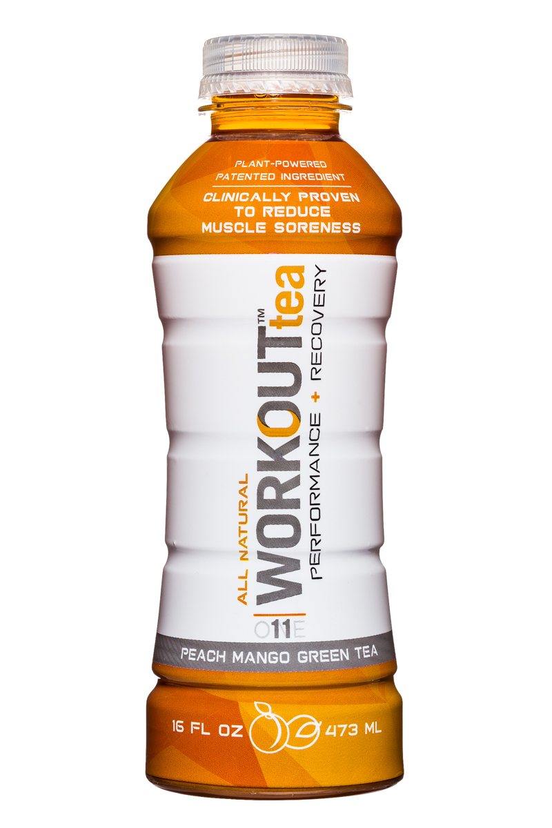Workout Tea: WorkoutTea-16oz-PeachMangoGreenTea-Front