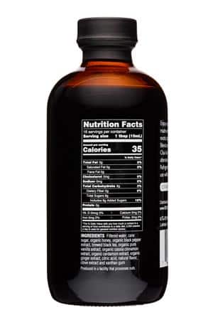Republic of Tea: TablespoonChai-8oz-2023-BlackTeaChai-Concentrate-Facts