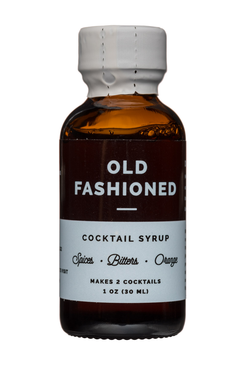 W&P Design: W&PDesign-1oz-CocktailSyrup-OldFashioned-Front