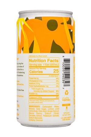 Wunder: Wunder-8oz-2020-SparklingCannabis-LemonGinger-Facts