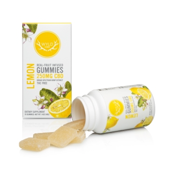 CBD 250 MG Lemon Gummies 