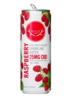 WYLD CBD: Photo of 25 MG CBD Raspberry Sparkling Water - WYLD CBD (uploaded by company)