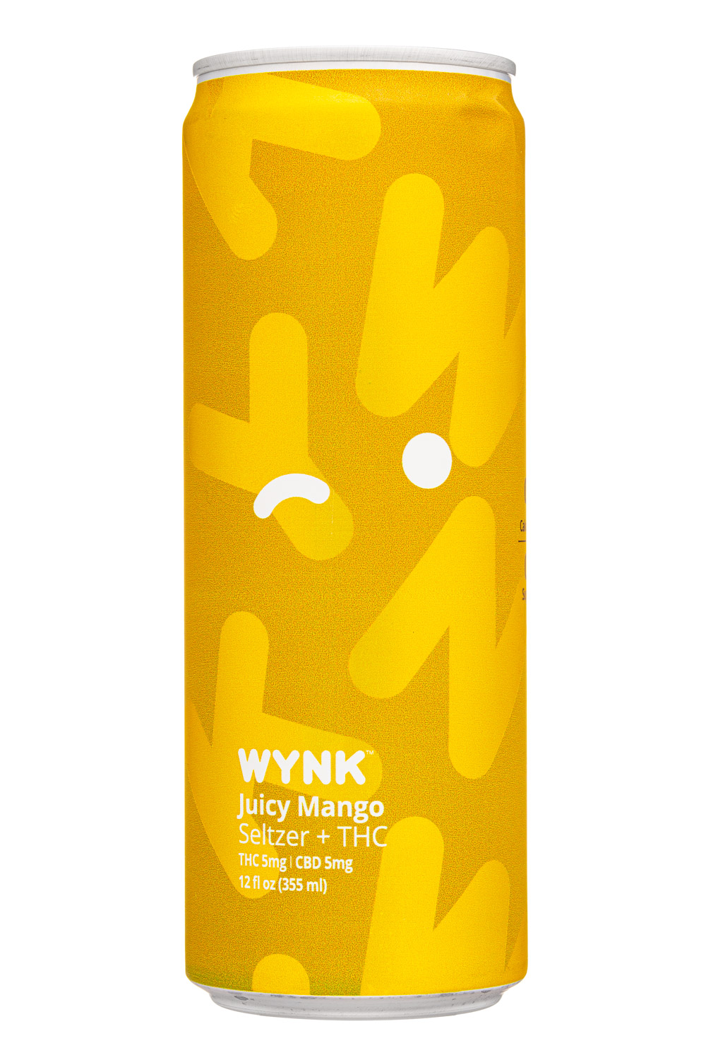 Juicy Mango Seltzer + THC (12 fl oz)