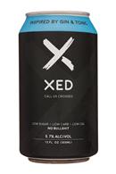 Xed Beverages: Xed-12oz-2020-Cocktail-GinTonic