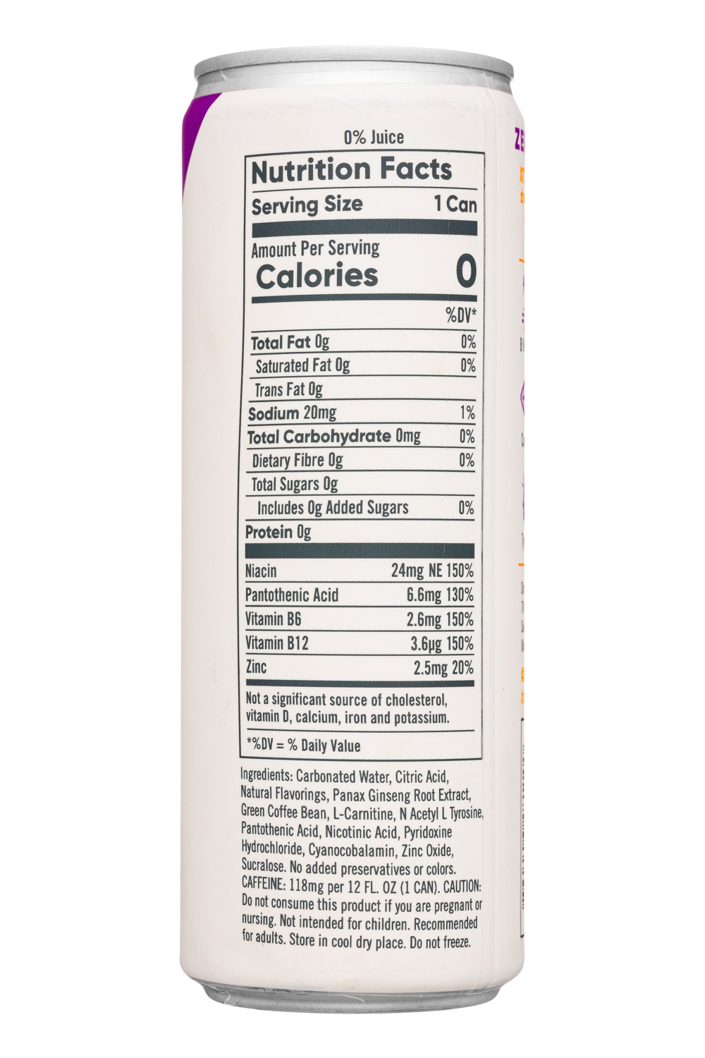 XITE: Xite-12oz-2023-FocusEnergy-PeachPassion-Facts