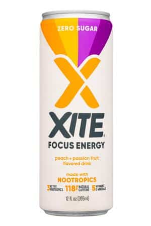 XITE: Xite-12oz-2023-FocusEnergy-PeachPassion-Front