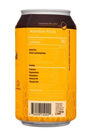 Xoca: XoCa-12oz-2022-TheGoodSoda-CacaoGinger-Facts