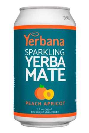 Yerbana: Yerbana-12oz-2021-SparklingYerbaMate-PeachApricot-Front