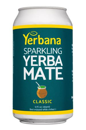 Yerbana: Yerbana-12oz-2021-SparklingYerbaMate-Classic-Front