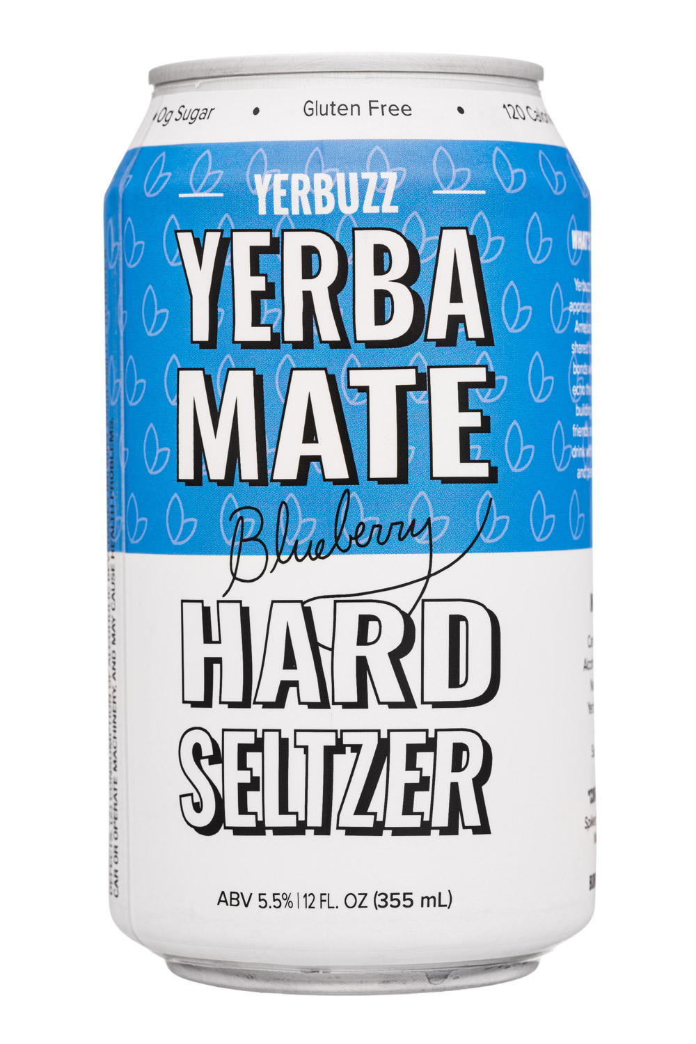 Yerba Mate Blueberry Hard Seltzer