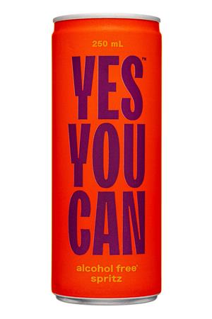 Yes You Can: YesYouCanDrinks-250ml-2022-AlcFree-Spritz-Front
