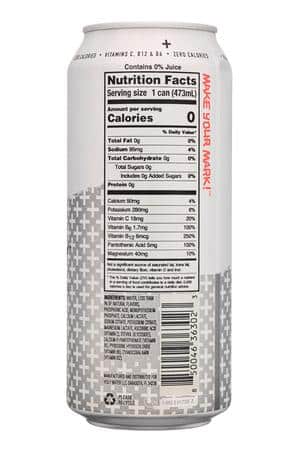 Yesly Water: Yesly-16oz-2023-EnhancedWater-KiwiStrawb-Facts