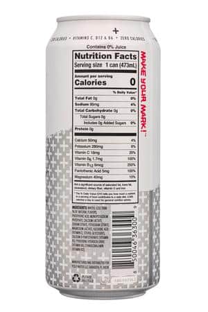 Yesly Water: Yesly-16oz-2023-EnhancedWater-BlackCherry-Facts