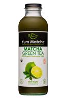 Yum Matcha: YumMatcha-16oz-2020-GreenTea-MintMojito-Front