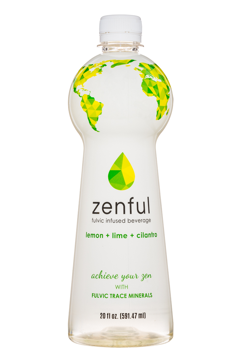 Zenful: Zenful-20oz-Fulvic-LemonLimeCilantro-Front