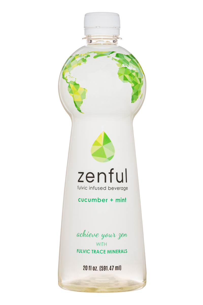 Zenful: Zenful-20oz-Fulvic-CucumberMint-Front