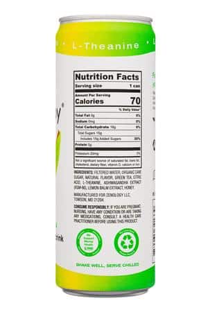 Zenjoy: Zenjoy-12oz-2025-StressRelief-HoneyGreen-Facts
