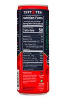 Zest Tea - Energy Tea: ZestTea-12oz-EnergyTea19-SpicedChai-Facts